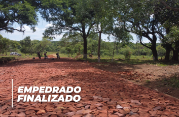 ¡Empedrado finalizado en el Barrio Nueva Atyrá!